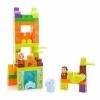 Mega Bloks Les Animaux du Zoo, jeu de blocs de construction, 45 pièces, jouet pour bébé et enfant de 1 à 5 ans, FFG42