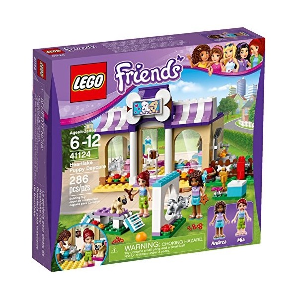 LEGO Friends 41124 Heartlake Puppy Daycare Building Kit 286 Piece by LEGO