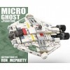AKAYI Technique Croiseur spatial Kit de construction Micro Ghost et Phantom, 294 pièces MOC Sci-Fi MOC-50605 Space War Kit de