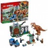 LEGO Juniors Jurassic World - lEvasion du Tyrannosaure - 10758 - Jeu de Construction, Multicolore