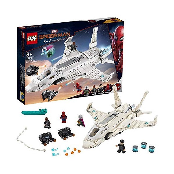 LEGO Lattaque de Spider-Man avec Le Jet de Stark