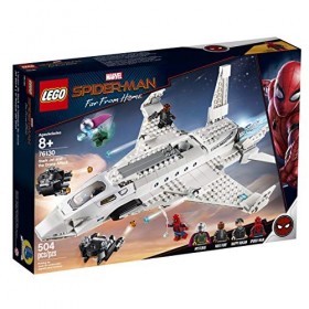 LEGO Lattaque de Spider-Man avec Le Jet de Stark