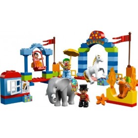 LEGO DUPLO LEGOville - 10504 - Jeu de Construction - Le Grand Cirque