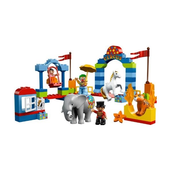 LEGO DUPLO LEGOville - 10504 - Jeu de Construction - Le Grand Cirque