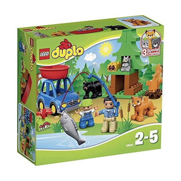 LEGO Duplo Ville - 10583 - Jeu De Construction - La Partie De Pêche en Forêt