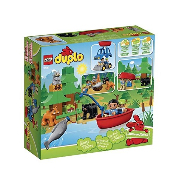 LEGO Duplo Ville - 10583 - Jeu De Construction - La Partie De Pêche en Forêt