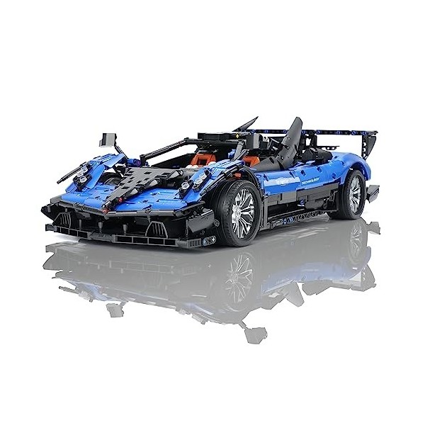 URGEAR Technic Voiture de Course Modèle Briques de Construction Set Échelle 1:10 pour Adultes 2289PCS, Automobile Maquette Co