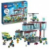 LEGO City Hospital 60330 Building Kit with Ambulance and Rescue Helicopter for Kids Aged 7 and up 816 Pieces 