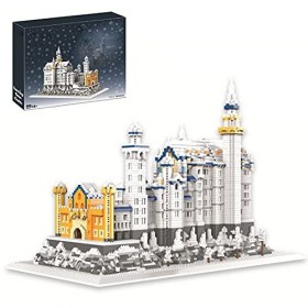 HYZH Modèle Modulaire de Bâtiment - Bloc de Construction Maison, Gros MOC 8288+ pièces Célèbre Architecture Château Micro Par