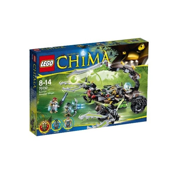 LEGO Legends Of Chima- Playthèmes - 70132 - Jeu De Construction - Le Lance-Missiles Scorpion De Scorm