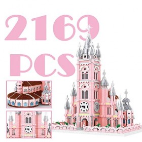 NVOSIYU Architecture Église du Sacré-Cœur de Jésus, Ensemble de Construction Landmark, Kit de Construction de Maquette pour A