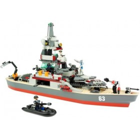 Kre-O - 389771480 - Jeu de Construction - Battleship - USS Missouri