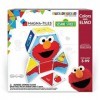 CreateOn Sesamstraßenfarben mit Elmo, die ursprünglichen magnetischen Bausteine, die Lernen grundlegenden Farben Spaß und Han