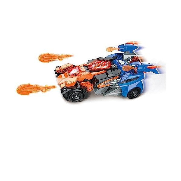 VTech - Dinosaures Switch&Go Dinos 2 en 1 Épinosaure-Ptérodactyle Dinocar 3480-549322 