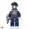 LEGO The Movie Minifigure - Robo SWAT with Bullet Proof Vest and Blaster 70808