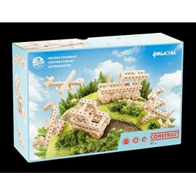 Walachia CONSTRUCT -67 pièces en bois - 100 % produit naturel