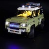 BONOCO Ensemble déclairage pour Technic Land Rover Defender Modèles de Blocs de Construction - Kit déclairage LED Compati