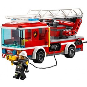 Lego Camion de Pompiers avec Echelle