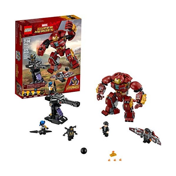 Lego Marvel Super Heroes Avengers: Infinity War The Hulkbuster Smash-Up 76104 Building Kit 375 Piece 