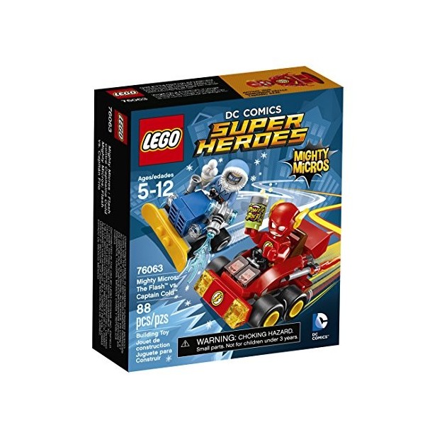 LEGO Super Heroes Mighty Micros: The FlashTM vs. Captain Co 76063 by LEGO