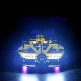 Power Pack Remote Cntrol Motor Electric Modified Lights Compatible avec Lego 42151 Bugatti Building Block Model modèle non i