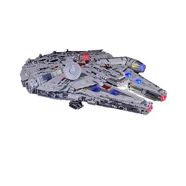 Lego Kit déclairage LED pour Lego 75192 Star Wars Millenium Falcon Ne comprend pas le modèle, seulement les lumières 