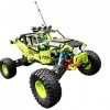 Off-Road 4 x 4 Crawler, 4WD All Terrain Vehicle Toys, Super Grands Pneu Stable, Blocs Voiture de Sport Compatible avec Vitess