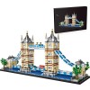 YANYUESHOP Ensemble de Blocs de Construction et darchitecture de renommée Mondiale London Bridge & Arc de Triomphe & Burj Al