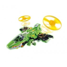 VTech Switch & Go Dinos Rush the Velociraptor Kids Toy, Interactive Preschool Dinosaur Toy, Plane Toy for Kids, 2-In-1 Educat