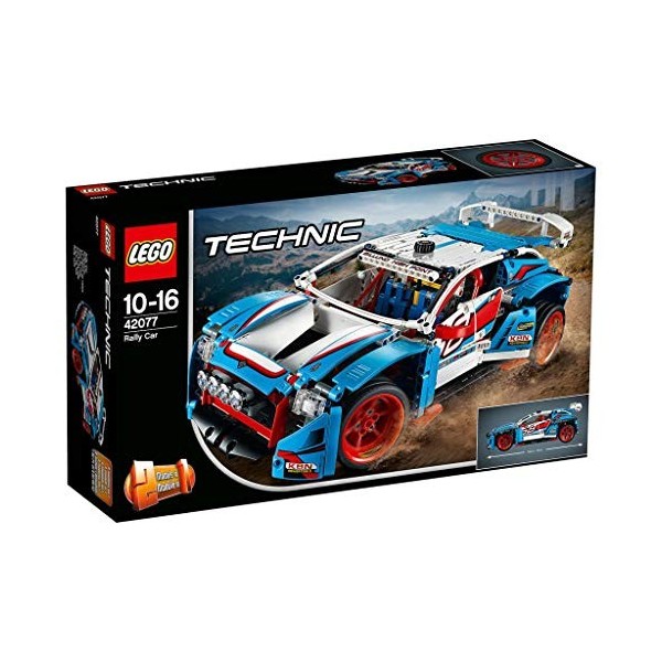 LEGO®-Technic La voiture de rallye Jeu Garçon et Fille 10 Ans et Plus,  voiture de course, Jeu de Construction, 1005 Pièces 42