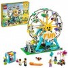 LEGO 31119 Creator 3-en-1 la grande roue avec Petites Voitures, Fête Foraine, Jouet Enfant 9+ Ans