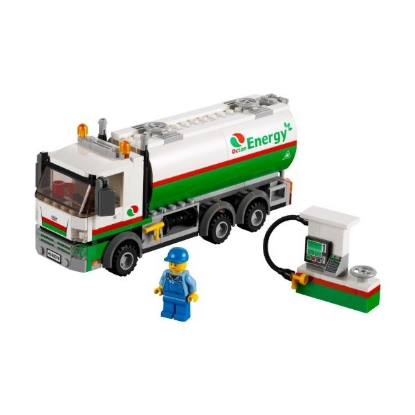 LEGO City - 60016 - Jeu de Construction - Le Camion-Citerne