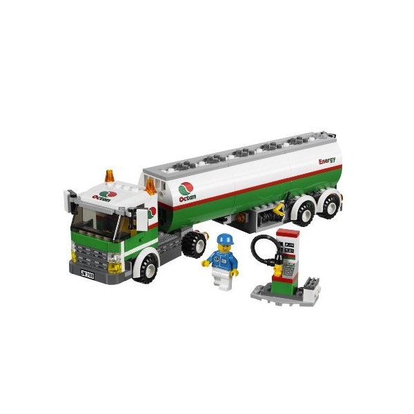 LEGO - 3180 - Jeu de Construction - LEGO City - Le Camion-citerne