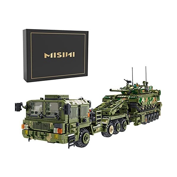 MISINI 688003 99A Kit de construction de transporteur blindé WWII, kit de modélisme de char militaire pour adultes, à collect