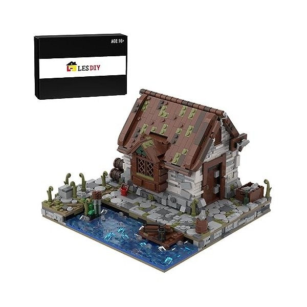 EnWind Kit de blocs modulaires - Pour la maison - Compatible avec larchitecture Lego - Convient pour les enfants et les adol