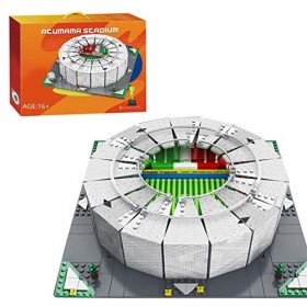 PUREFUN Kit de construction de stade avec lumière LED compatible avec larchitecture Lego, stade Atumama pour Coupe du Monde 