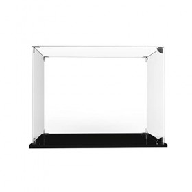 HUAN Boîte de Présentation Acrylique pour Blocs de Construction, Non Inclus Kit de Construction, Compatible avec Lego 10293