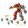 LEGO NINJAGO Fire Stone Mech 71720 Building Kit Featuring Ninja Mech, New 2020 968 Pieces 
