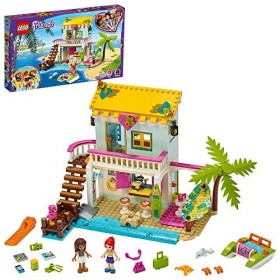 LEGO Friends Beach House 41428 Building Kit. Sparks Hours of Summer Adventure Play, New 2020 444 Pieces 
