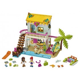 LEGO Friends Beach House 41428 Building Kit. Sparks Hours of Summer Adventure Play, New 2020 444 Pieces 