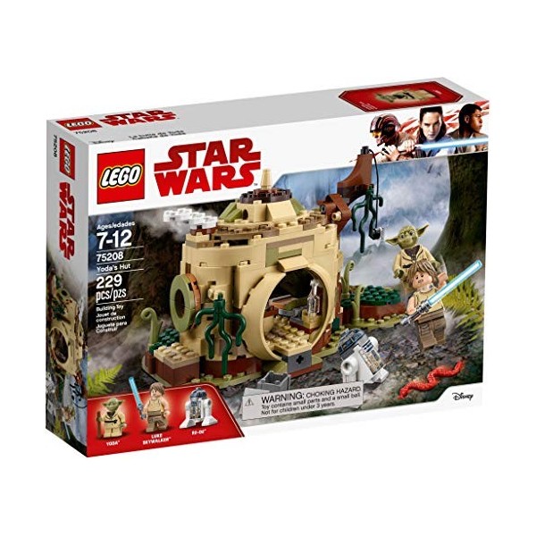 Lego Star Wars: The Empire Strikes Back Yoda’s Hut 75208 Buildin g Kit 229 Piece 