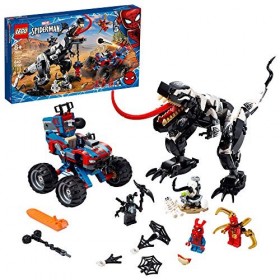 LEGO Marvel Spider-Man Venomosaurus Ambush 76151 Building Toy with Superhero Minifigures. Popular Holiday and Birthday Presen