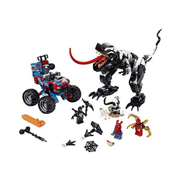 LEGO Marvel Spider-Man Venomosaurus Ambush 76151 Building Toy with Superhero Minifigures. Popular Holiday and Birthday Presen