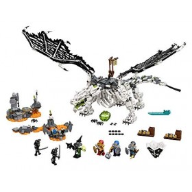 LEGO NINJAGO Skull Sorcerer’s Dragon 71721 NINJAGO Dragon Set Featuring Warrior Toy Figures, New 2020 1,016 Pieces 