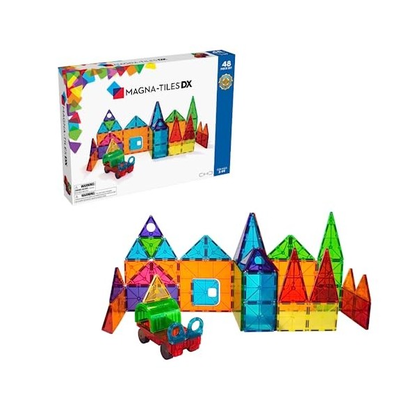 Magna-Tiles 48 Piece DX Set