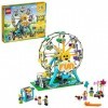 LEGO Creator 3in1 Ferris Wheel 31119 Building Kit with Rebuildable Toy Bumper Cars, Boat Swing and 5 Minifigures. New 2021 1