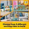 LEGO Creator 3in1 Ferris Wheel 31119 Building Kit with Rebuildable Toy Bumper Cars, Boat Swing and 5 Minifigures. New 2021 1