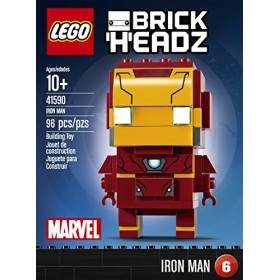 LEGO Brickheadz Iron Man kit de Construction 41590