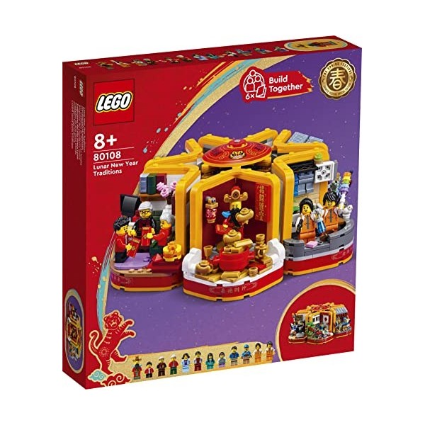 LEGO 80109 Lunar New Year Ice Festival chinois de Nouvel An