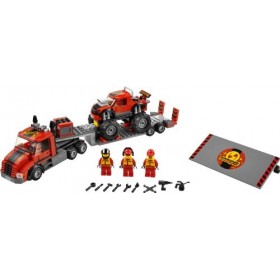 LEGO City - 60027 - Jeu de Construction - Le Camion de Transport du Monster Truck